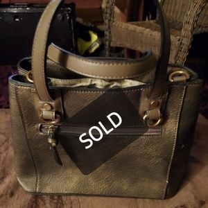 Leather Simply Noelle Fishtail Satchel